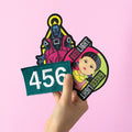 Squid Game Set of 3 Patches design detail