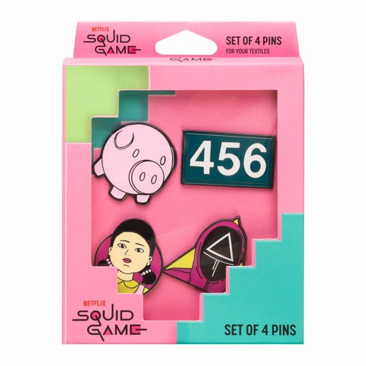 Squid Game Set of 4 Pins alternate view