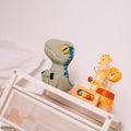 Jurassic Park Blue LED Arcade Lamp with Shelf packaging view