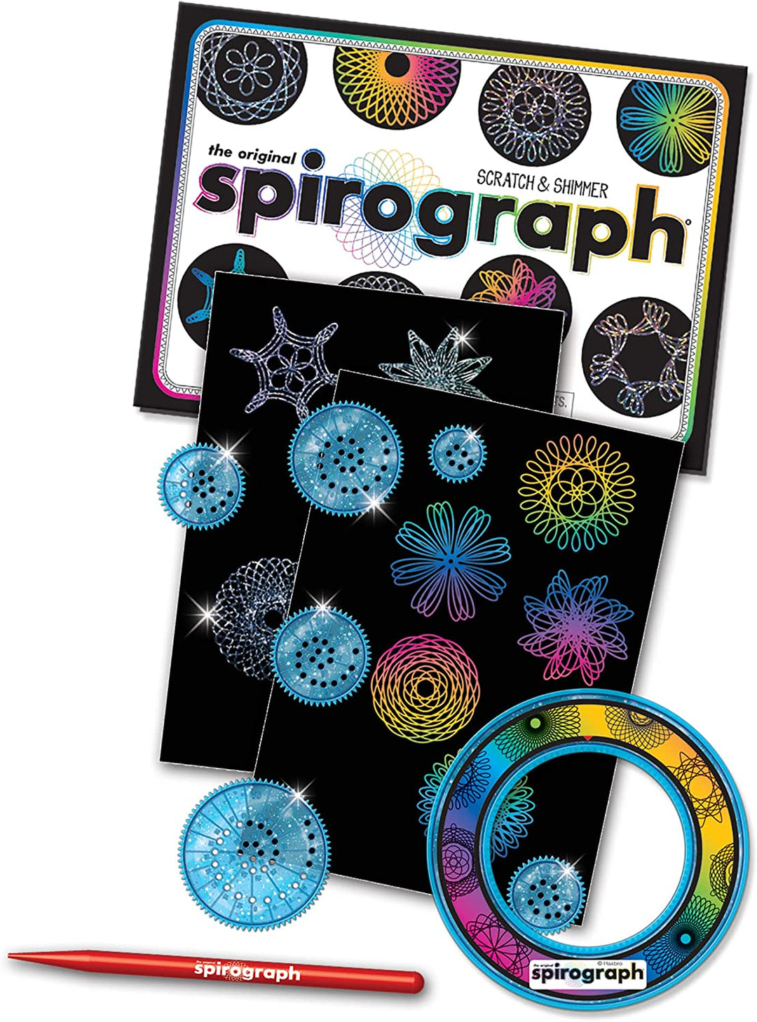 Spirograph Scratch & Shimmer