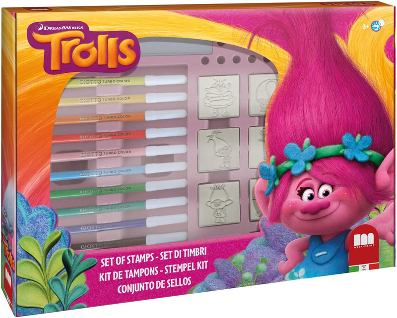 Dreamworks Trolls Stamp Set