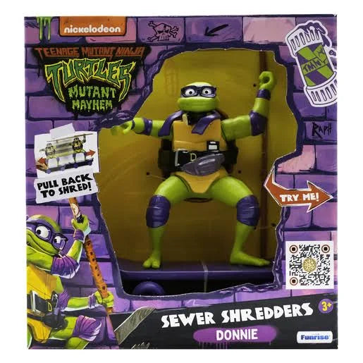 Teenage Mutant Ninja Turtles Mutant Mayhem Sewer Shredders Donatello Action Figure