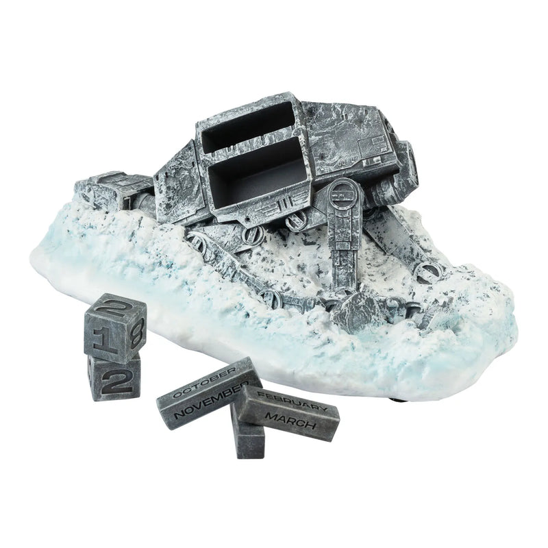 Star Wars AT-AT Derribado 3D Perpetual Calendar alternate view