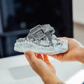 Star Wars AT-AT Derribado 3D Perpetual Calendar design detail