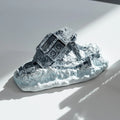 Star Wars AT-AT Derribado 3D Perpetual Calendar side angle