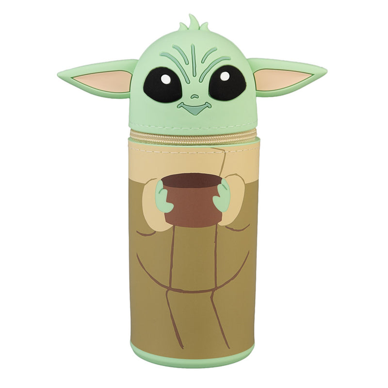 Star Wars Grogu The Child 3D Silicone Pencil Case