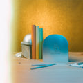 Star Wars Resin Bookends Hand-Painted Set of 2 side angle