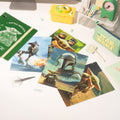 Star Wars The Mandalorian and Grogu 4-Ring Binder side angle