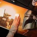 Star Wars The Mandalorian and Grogu XL Mouse Mat 80 x 35 cm packaging view