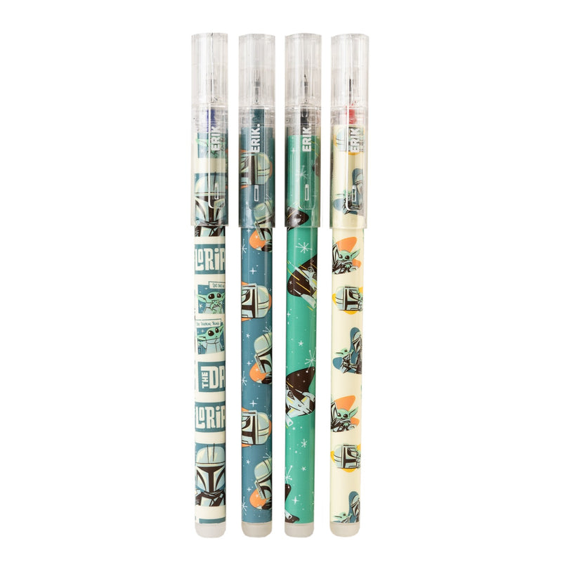 Star Wars The Mandalorian Erasable Pen Set of 4
