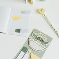 Star Wars the Mandalorian Grogu Stationery Set design detail