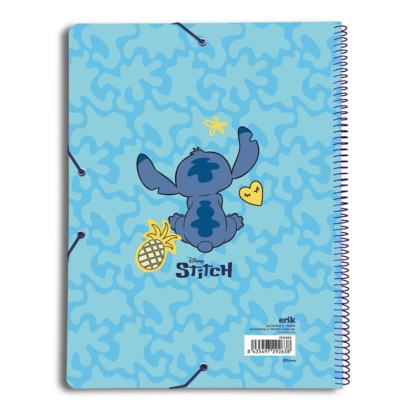 Stitch A4 Presentation Display Book side angle