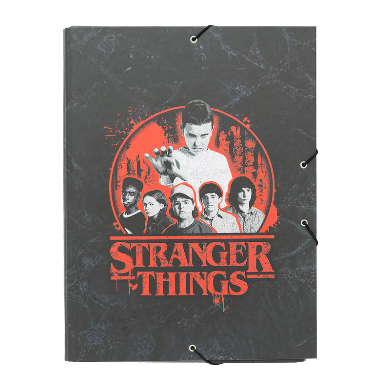 Stranger Things File Folder With 3 Flexible Flaps