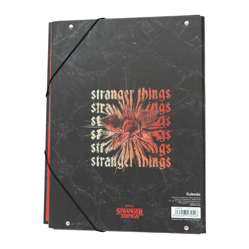 Stranger Things File Folder With 3 Flexible Flaps alternate view