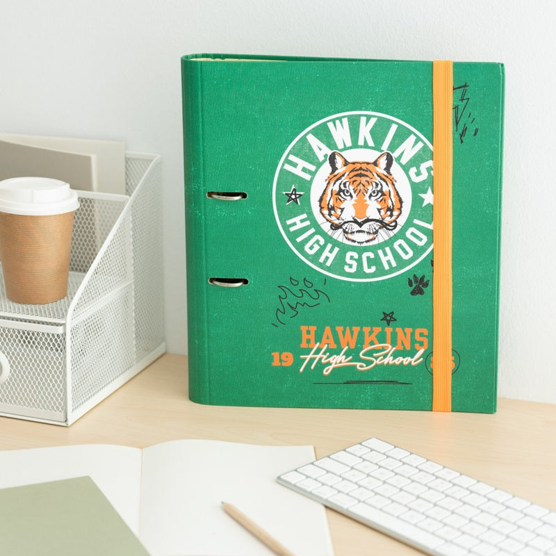 Stranger Things High School 2 Ring Binder 35mm close up detail