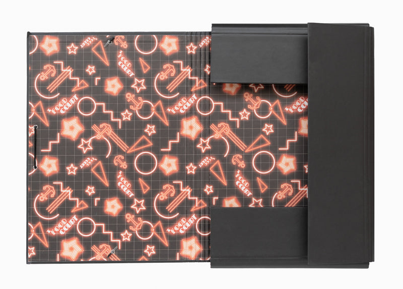 Stranger Things Premium Flap Folder With Elastic Closure alternate view