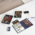 Street Fighter A5 Premium Notebook with Sticky Notes and Cover close up detail