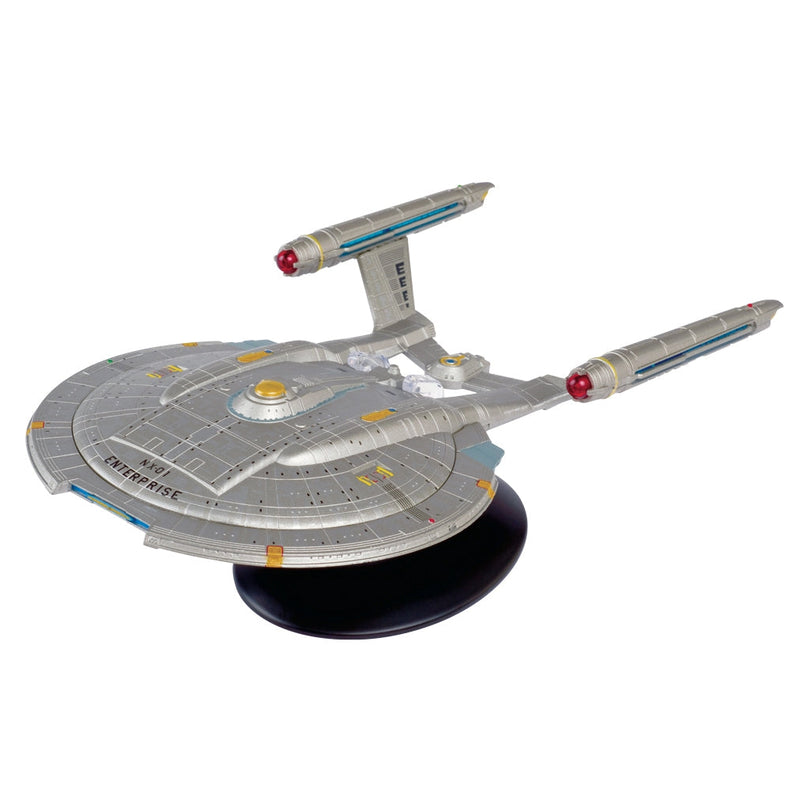 Enterprise NX-01 XL EDITION Model Diecast Ship (Eaglemoss / Star Trek), size reference