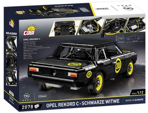 Cobi Youngtimer OPEL RECORD C SCHWARZE 2,078 pieces - Image 3
