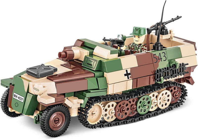 Cobi World War II SD. KFZ 251/9 "Stummel" (485 Pieces) - Image 3