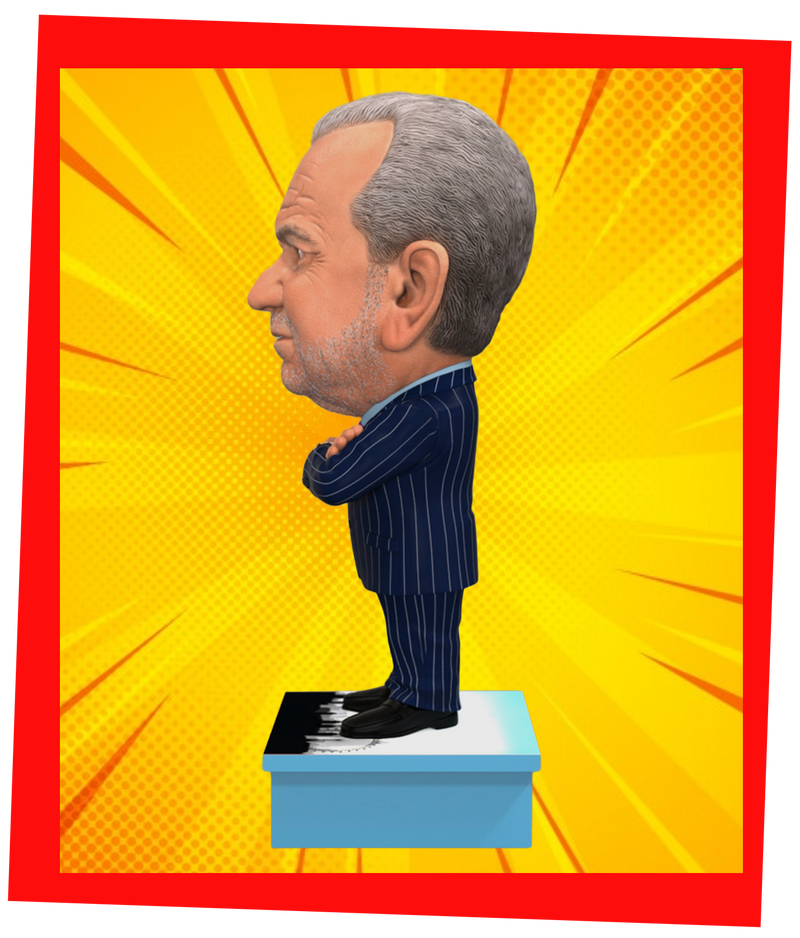 Lord Alan Sugar Mimiconz Business Icons 20cm PVC Figurine - Image 4