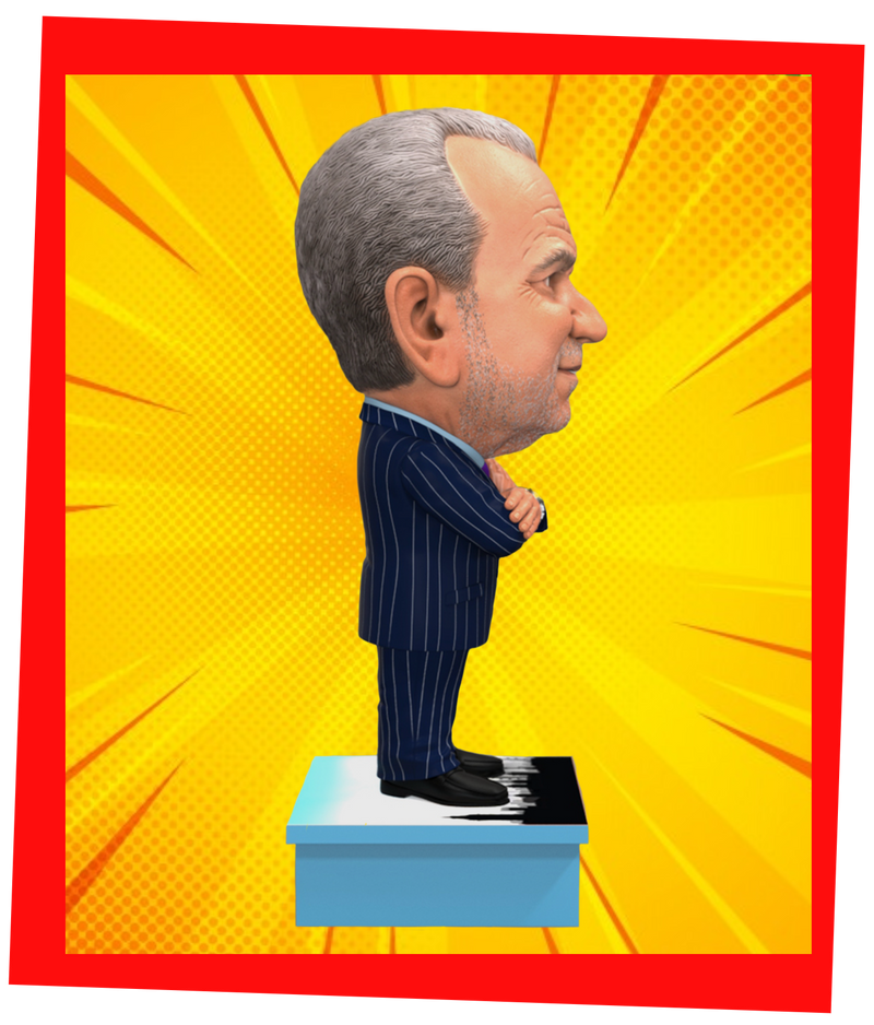 Lord Alan Sugar Mimiconz Business Icons 20cm PVC Figurine - Image 5