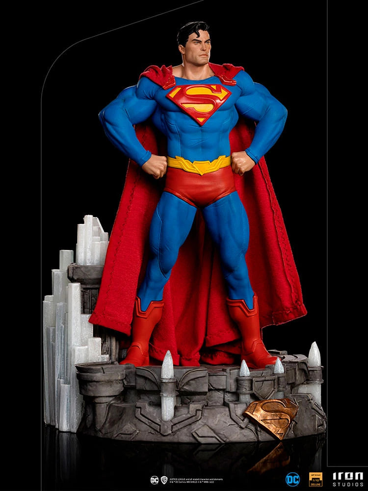 Iron Studios DC Comics Superman Unleashed 1/10 Deluxe Art Scale Limited Edition Statue