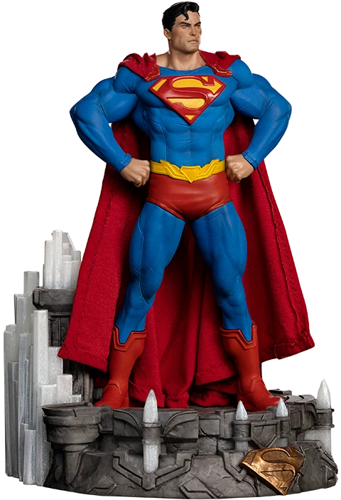 Iron Studios DC Comics Superman Unleashed 1/10 Deluxe Art Scale Limited Edition Statue