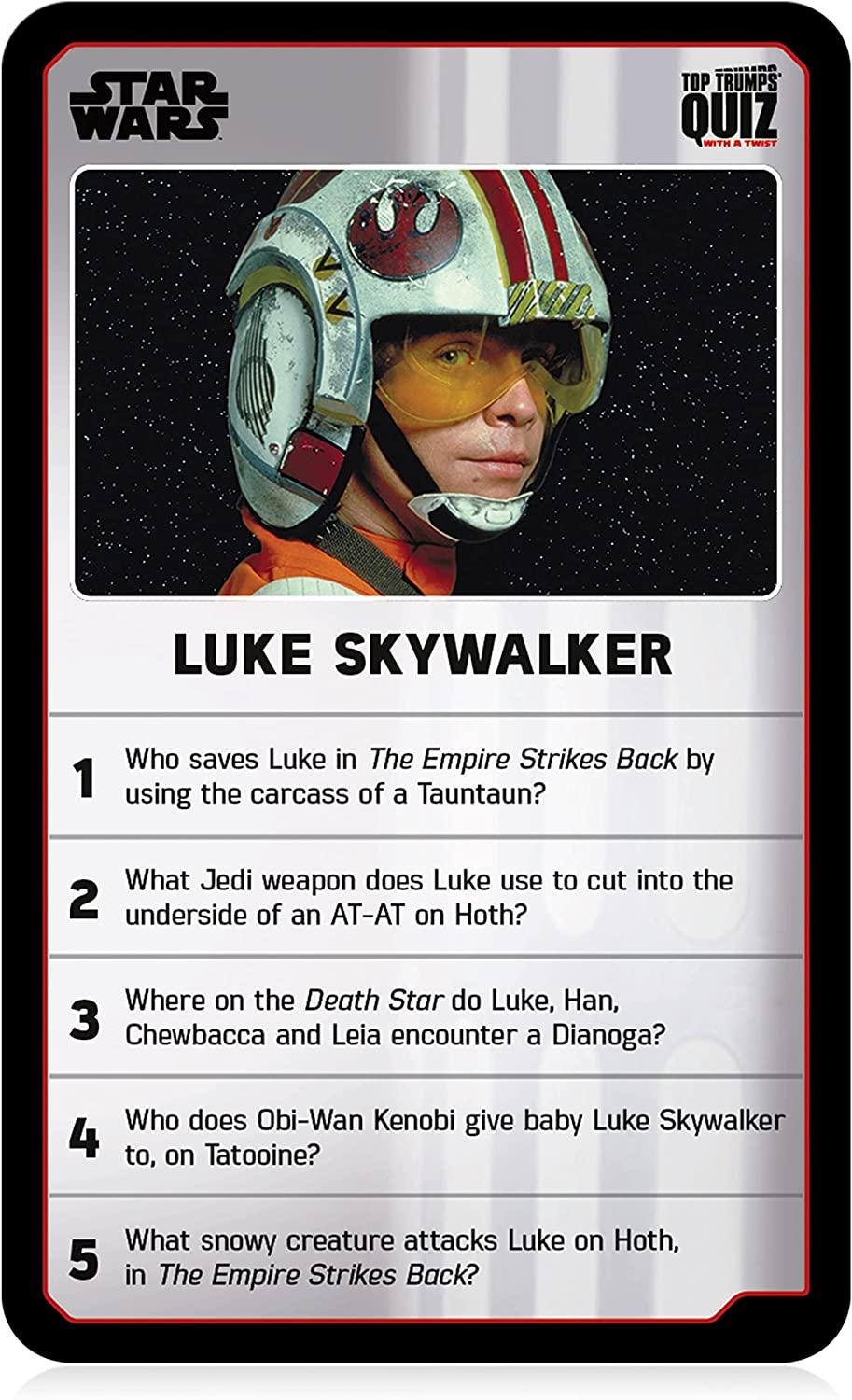 Top Trumps Quiz Star Wars