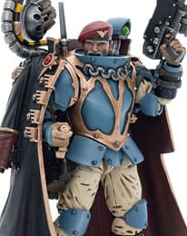 JoyToy Tempestor Prime 55th Kappic Eagles Warhammer 40K Astra Militarum Tempestus Scions 1/18 Scale Action Figure