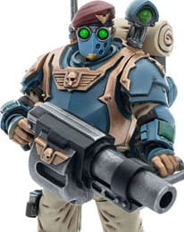Warhammer 40K Tempestus Scions Command Squad Astra Militarum Action Figure (1/18 Scale)