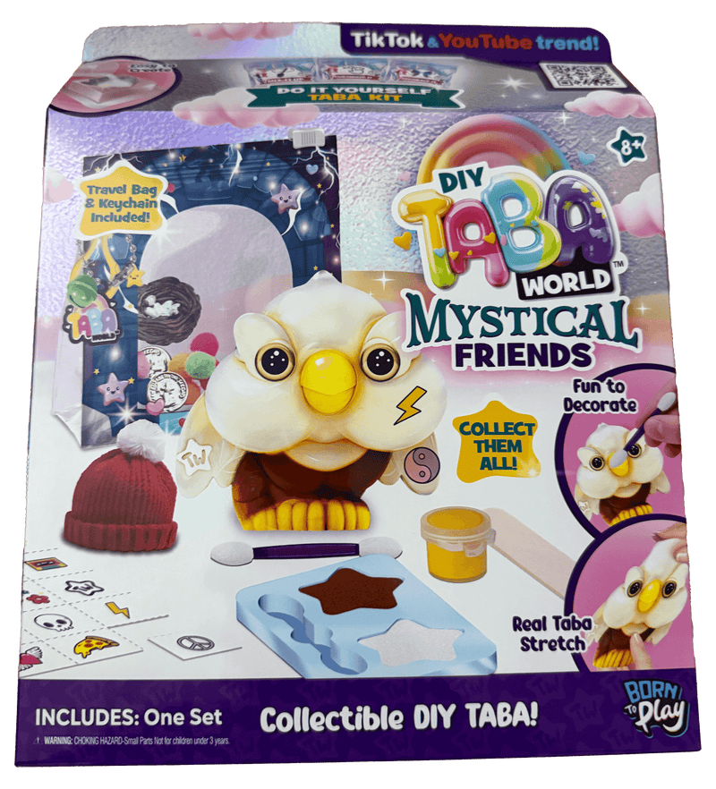 Taba World Make & Display Mystical Friends Owl