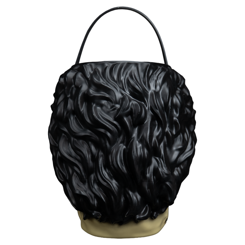 Leatherface candy pail back view
