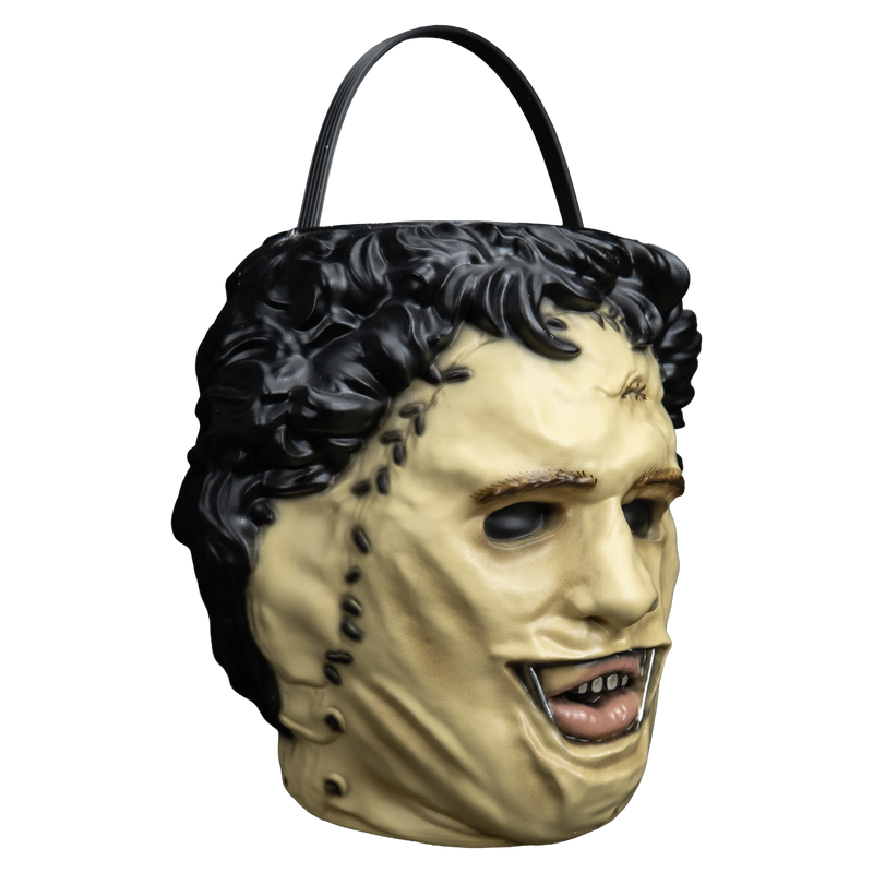 Leatherface candy pail right side