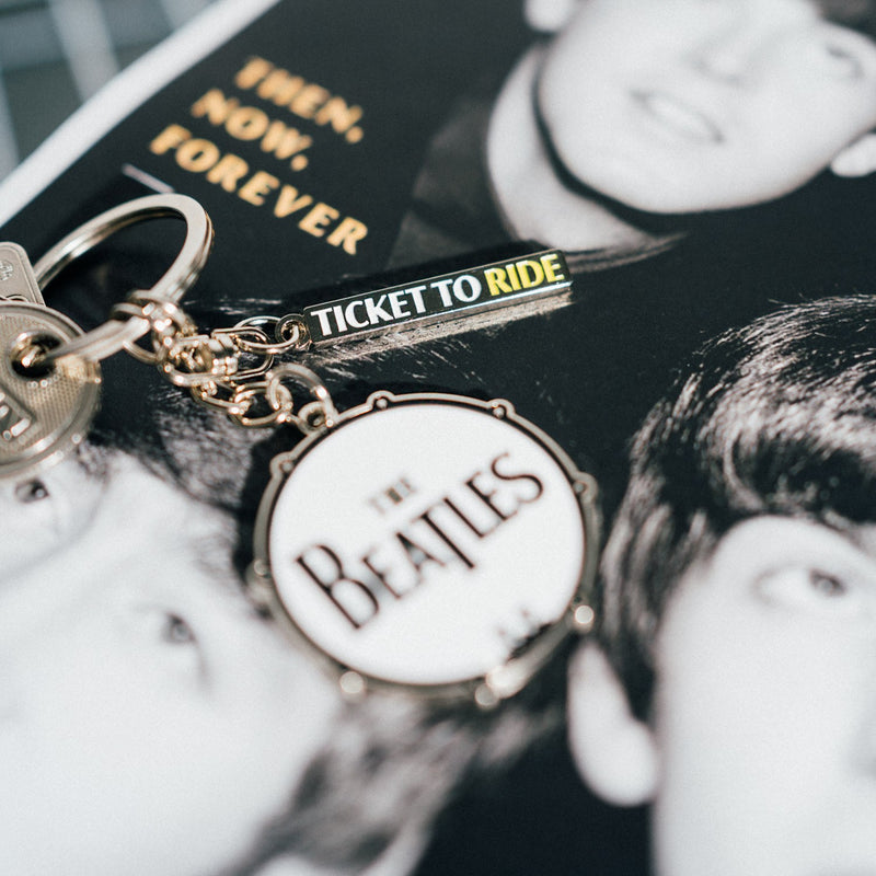 The Beatles Keyring packaging view