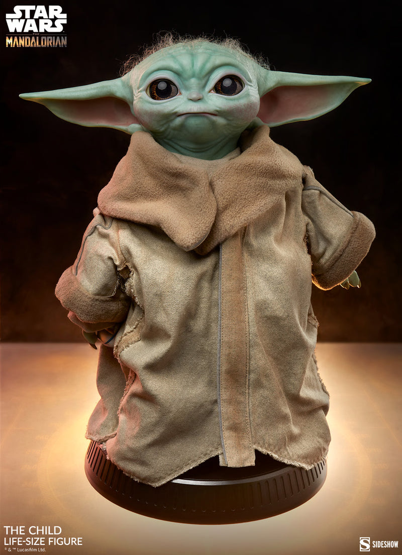 Sideshow The Mandalorian The Child (Grogu) 1:1 Scale Life-Size Figure