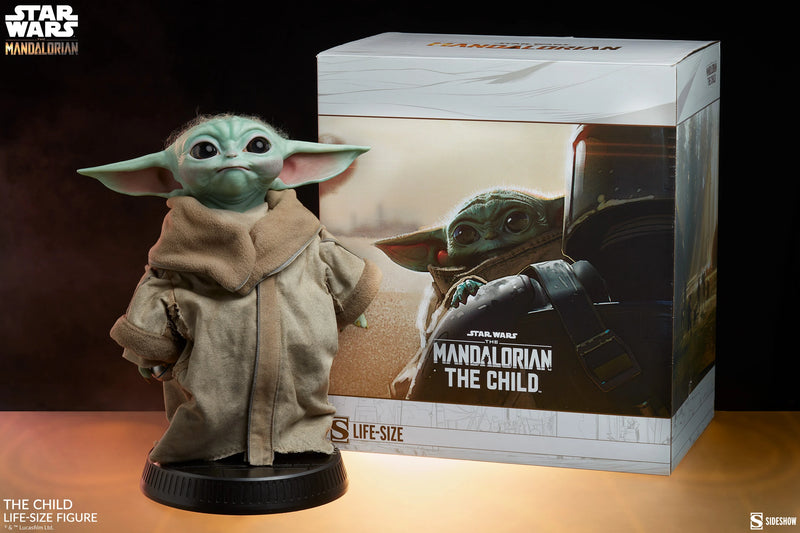 Sideshow The Mandalorian The Child (Grogu) 1:1 Scale Life-Size Figure