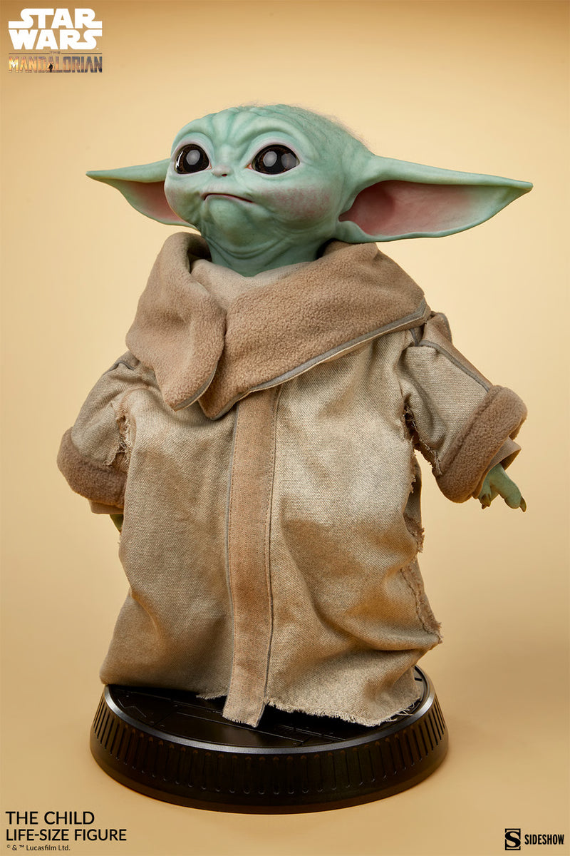Sideshow The Mandalorian The Child (Grogu) 1:1 Scale Life-Size Figure
