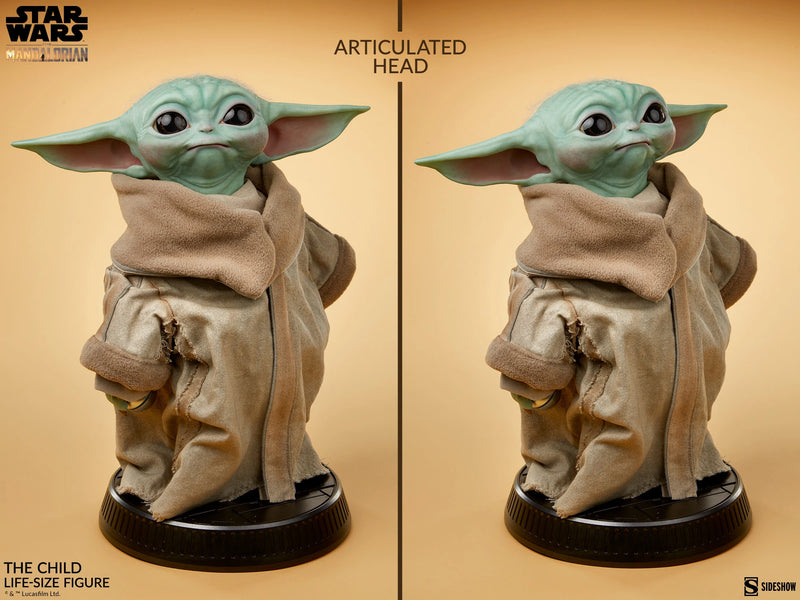 Sideshow The Mandalorian The Child (Grogu) 1:1 Scale Life-Size Figure
