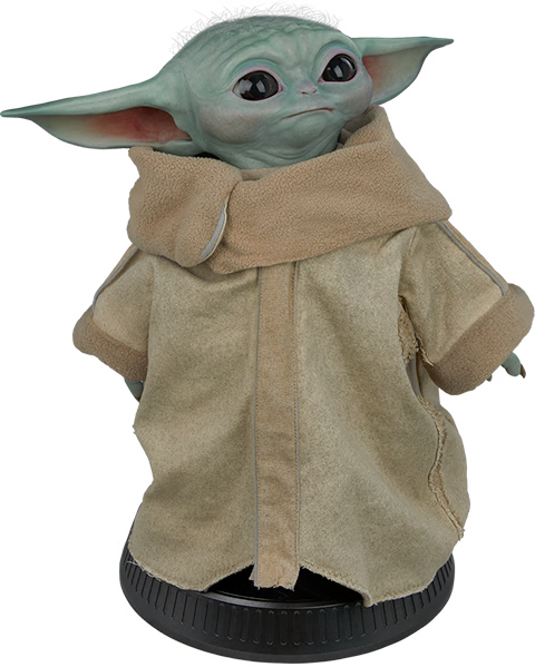 Sideshow The Mandalorian The Child (Grogu) 1:1 Scale Life-Size Figure