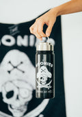 The Goonies Hot & Cold 550ml Metal Bottle close up detail