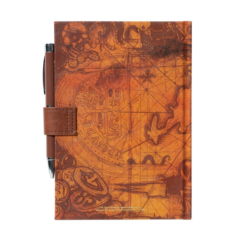 The Goonies Treasure Map A5 Premium Notebook with Projector Pen alternate view