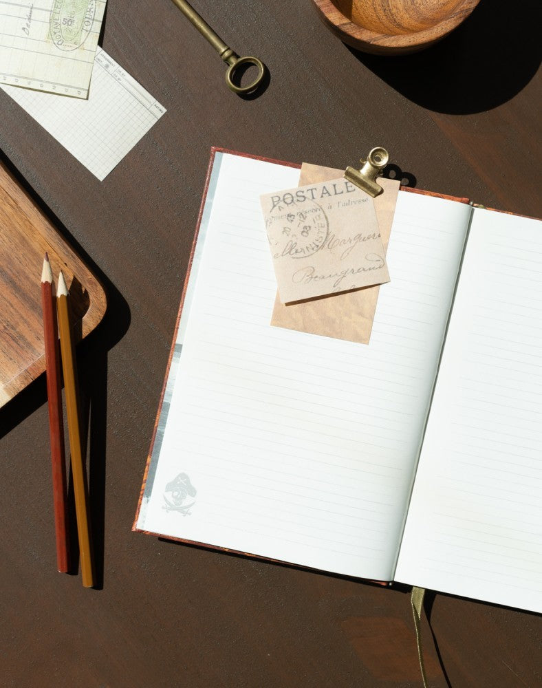 The Goonies Treasure Map A5 Premium Notebook with Projector Pen design detail