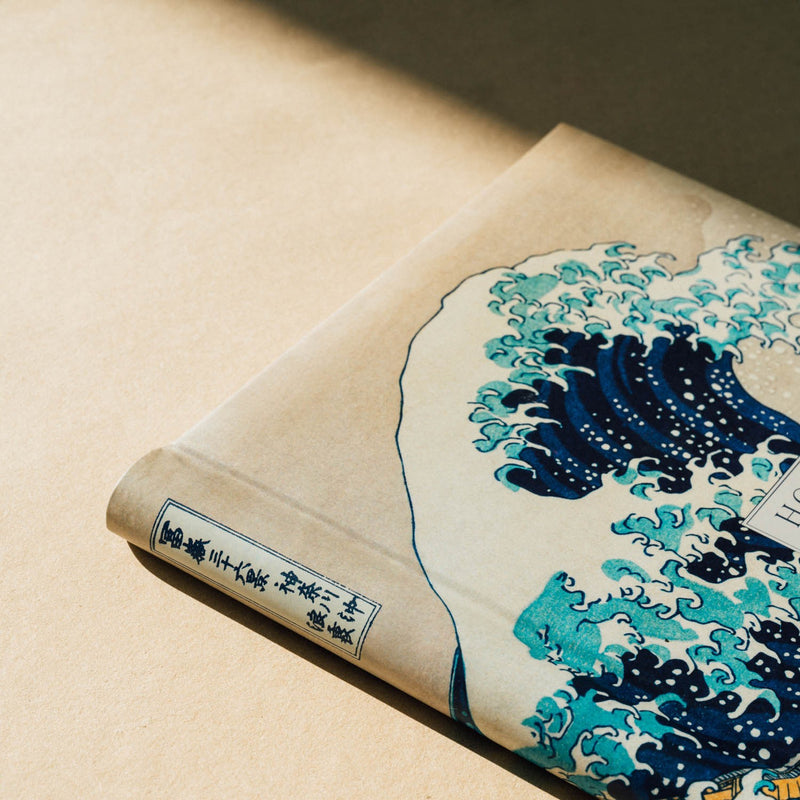 The Great Wave of Kanagawa Hokusai 30 Self-Adhesives Pages 24x32cm Photo Album design detail