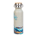 The Great Wave of Kanagawa Hokusai Metal Bottle with Handle alternate view