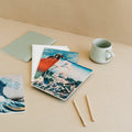 The Great Wave of Kanagawa Hokusai Pack of 3 A5 Notebooks design detail