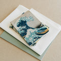 The Great Wave of Kanagawa Hokusai Pack of 3 A6 Notebooks design detail