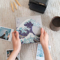 Hokusai The Great Wave Photo Album 22 Self-Adhesive Pages packaging view