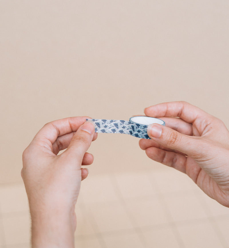 The Great Wave of Kanagawa Hokusai Set of 4 Washi Tape close up detail