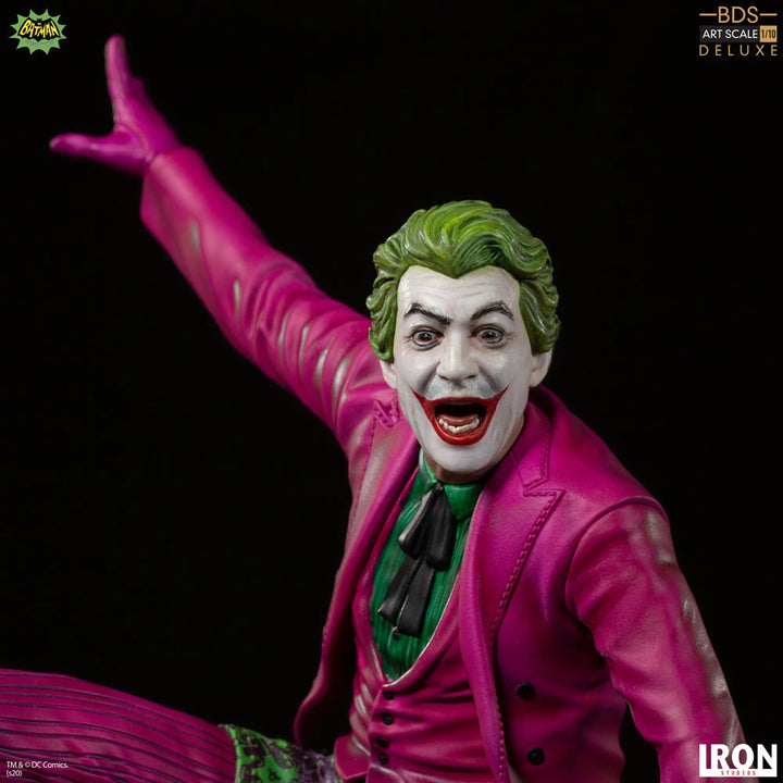Iron Studios Batman Classic TV Series Battle Diorama Series The Joker 1/10 Art Scale Statue